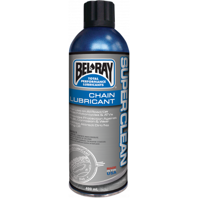 Spray BEL-RAY SUPER CLEAN CHAIN LUBE 400ml