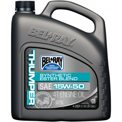 Ulei BEL-RAY THUMPER RACING Synthetic Ester Blend T4 15W-50 4L