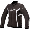 Geaca pentru dame ALPINESTARS STELLA T-KIRA V2 WATERPROOF BLACK/WHITE