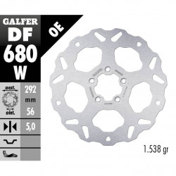 Disc frana fata Galfer WAVE FIXED  DISC WAVE FIXED DF680W Disc frana fata Galfer WAVE FIXED  DISC WAVE FIXED DF680W