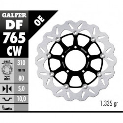 Disc frana fata Galfer WAVE FLOATING COMPLETE (C. ALU.) 310x5mm DF765CW