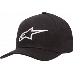 Sapca ALPINESTARS AGELESS CURVE BLACK/WHITE Sapca ALPINESTARS AGELESS CURVE BLACK/WHITE
