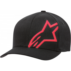 Sapca ALPINESTARS CORP SHIFT 2 FLEXFIT BLACK/RED Sapca ALPINESTARS CORP SHIFT 2 FLEXFIT BLACK/RED