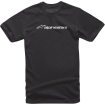 Tricou ALPINESTARS LINEAR BLK/WHT thumb