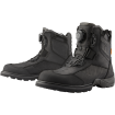 Ghete moto Icon tormhawk, Negru thumb