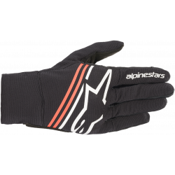 Manusi moto Alpinestars reef, Negru/Alb/Rosu Manusi moto Alpinestars reef, Negru/Alb/Rosu