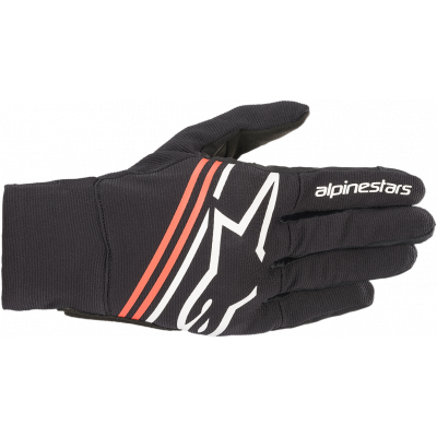 Manusi moto Alpinestars reef, Negru/Alb/Rosu