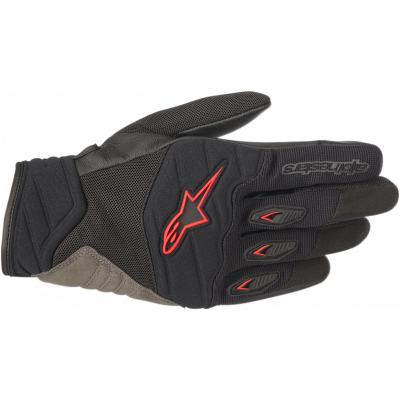 Manusi Alpinestars shore, Negru/Rosu