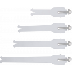 Catarame pentru cizme motocross Alpinestars tech 5/tech 7, Alb Catarame pentru cizme motocross Alpinestars tech 5/tech 7, Alb