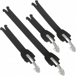 Catarame pentru cizme motocross Alpinestars tech 5/tech 7, Negru Catarame pentru cizme motocross Alpinestars tech 5/tech 7, Negru