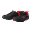 Pantofi ciclism O'NEAL TRAVERSE FLAT BLACK/RED