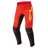 Pantaloni motocross Alpinestars fluid tripple S21, Negru/Rosu