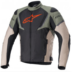 Geaca din textil Alpinestars t-jaws V3 waterproof, Negru/Gri Geaca din textil Alpinestars t-jaws V3 waterproof, Negru/Gri