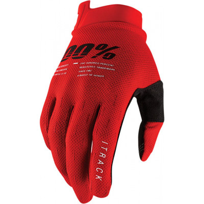 Manusi motocross iTrack, Rosu