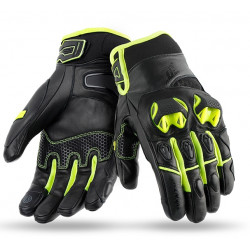 Manusi de piele 70 degrees winter urban, Negru/Galben Manusi de piele 70 degrees winter urban, Negru/Galben