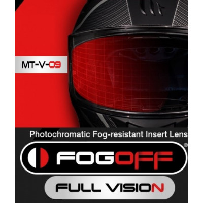 Antifog fotocromatic/pinlock mt MT-V-09