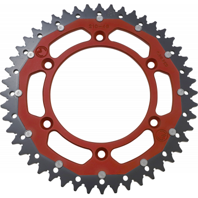 Pinion bicomponent MOOSE 1210-210-48 RED