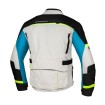 Geaca moto din textil Seca compass, Negru/Alb/Albastru Geaca moto din textil Seca compass, Negru/Alb/Albastru thumb