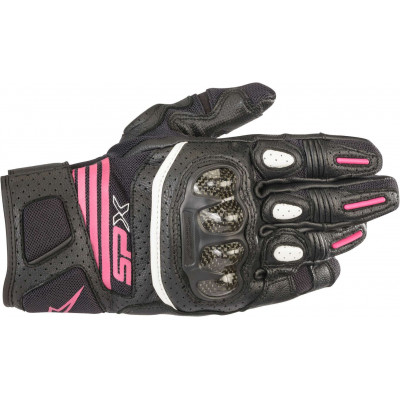 Manusi moto pentru dame  Alpinestars stella sp-x air v2, Negru/Roz