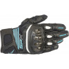 Manusi moto pentru dame Alpinestars stella sp-x air v2, Negru/Albastru