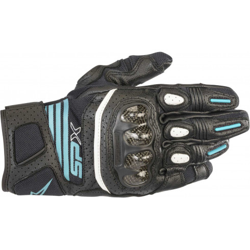 Manusi moto pentru dame Alpinestars stella sp-x air v2, Negru/Albastru