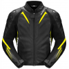 Geaca moto de piele Spidi nkd-1 Negru/Galben
