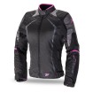 Geaca moto din textil pentru femei Seventy, Negru/Roz Geaca moto din textil pentru femei Seventy, Negru/Roz thumb