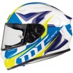 Casca MT kre lookout G6 gloss pearl, Alb/Albastru/Galben thumb