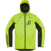 Geaca moto din textil Icon airform hi viz, Galben fluo thumb