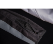 Geaca moto din textil Icon airform retro, Gri/Alb thumb