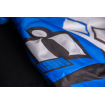 Geaca moto din textil Icon airform retro, Albastru/Alb thumb