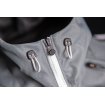 Geaca moto din textil Icon airform retro, Gri/Alb thumb