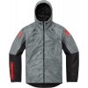 Geaca moto din textil Icon airform battlescar, Gri/Negru Geaca moto din textil Icon airform battlescar, Gri/Negru