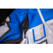 Geaca moto din textil Icon airform retro, Albastru/Alb thumb