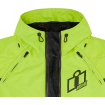 Geaca moto din textil Icon airform hi viz, Galben fluo thumb