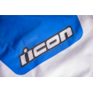 Geaca moto din textil Icon airform retro, Albastru/Alb thumb