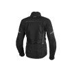 Geaca moto din textil Seca orkan II, Negru thumb