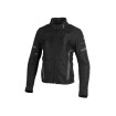 Geaca moto din textil Seca orkan II, Negru thumb