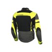 Geaca moto din textil Seca orkan II, Negru/Galben thumb