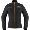 Geaca moto din textil pentru femei Icon hella2, Negru