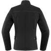 Geaca moto din textil pentru femei Icon hella2, Negru thumb