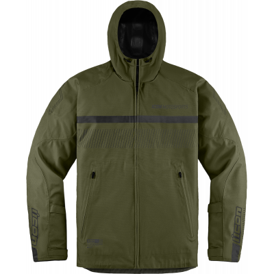 Geaca moto din textil Icon PDX3 ce, Verde Geaca moto din textil Icon PDX3 ce, Verde