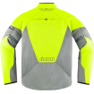 Geaca moto din textil Icon mesh af hi-viz, Gri/Galben fluo Geaca moto din textil Icon mesh af hi-viz, Gri/Galben fluo thumb