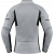 Geaca moto din textil Icon contra2, Gri thumb
