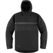 Geaca moto din textil pentru femei Icon PDX3 ce, Negru Geaca moto din textil pentru femei Icon PDX3 ce, Negru thumb