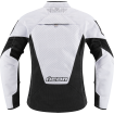 Geaca moto din textil pentru femei Icon mesh af, Negru/Alb Geaca moto din textil pentru femei Icon mesh af, Negru/Alb thumb