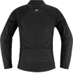 Geaca moto din textil pentru femei Icon hooligan ce, Negru Geaca moto din textil pentru femei Icon hooligan ce, Negru thumb