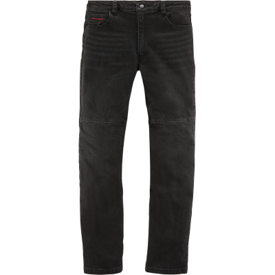 Blugi moto Icon uparmor jeans, Negru