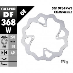 Disk frana fata Galfer DISC WAVE FIXED 270x3mm DF368W