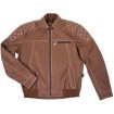 Geaca moto de piele Rusty Pistons RPJAM29 Rickman London Café, Maro Geaca moto de piele Rusty Pistons RPJAM29 Rickman London Café, Maro thumb